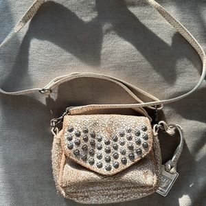 Frye Mini Cracked Leather Crossbody